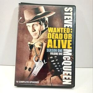 Wanted Dead or Alive: Season 1, Volume 1 (2-disc DVD) Steve McQueen #A047
